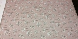 Ballard Designs Everly Blush Pink Ivory Sunbrella Floral Fabric By The Yard 54&quot;W - £25.02 GBP