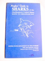 Angler&#39;s Guide to Sharks  of the U.S. Maine to Chesapeake Bay 1964 - £6.42 GBP
