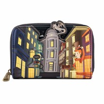 Harry Potter - Diagon Alley Zip Around Wallet by Loungefly - £33.98 GBP
