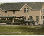Restaurant and K C R R Postcard Togus Maine Railroad 1900&#39;s - £38.10 GBP
