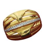 22cts highest gold fashionable jewellery cameo ring size us 9 for aunts - $1,212.00