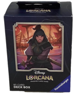 Disney Lorcana Mulan Soldier TCG Holds Stores 80 Card Deck Box Ravensbur... - $13.55 CAD