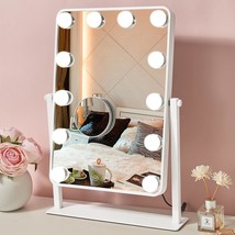 Hollywood Vanity Mirror With Lights,12 Led Bulbs,Touch Control Design 3 Colors - £34.76 GBP