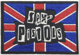 SEX PISTOLS PATCH Iron-On NEW punk ramones clash rancid sid vicious black flag - £2.88 GBP