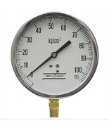 Versa V4301YEQ4 Pressure Dry Gauge 4-1/2&quot; 0-105 kg/cm² LM 4-1/2&quot; Face 4-... - $177.10