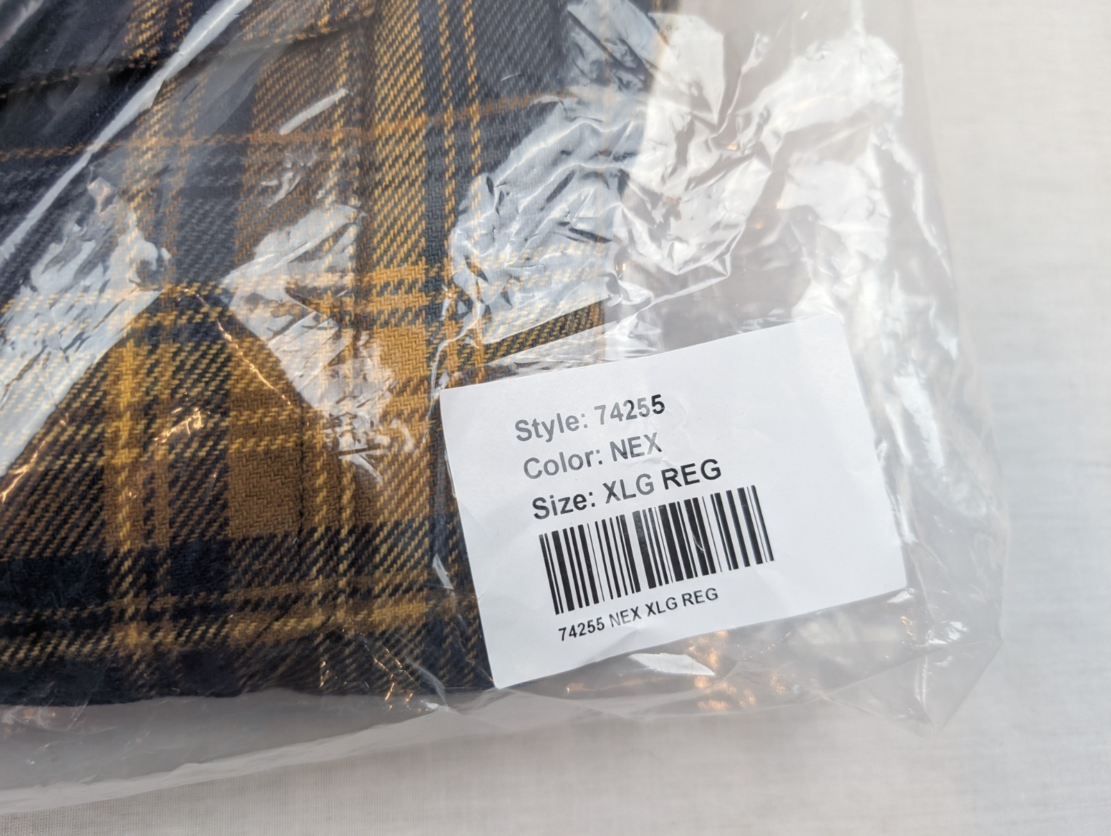 Duluth Trading Mens Flapjack Fleece Lined Shirt Jacket Size XL Blue/Yellow Plaid Item image 4
