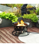 Portable Steel Fire Pit: Mini Outdoor Camping Pit - €130,41 EUR