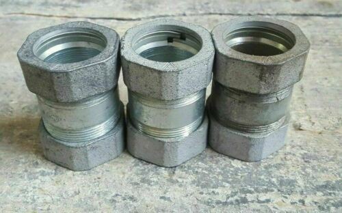 (Lot of 3) Appleton Electric 1" Steel Coupling, Compression Threadless - $38.03