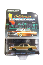 Greenlight 1/64 1985 Chevy Caprice California Lowrider CHASE CAR NEW IN ... - $27.79