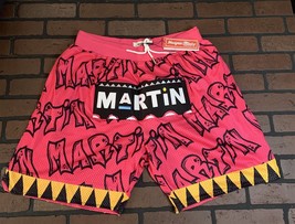 Martin Rosa Headgear Classics Pantaloncini da Basket ~ Mai Indossato ~2XL - $47.63