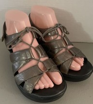 Dansko Janet Metatarsal Strappy Adjustable Sandal Slingback Walking Co Size 38 - £21.69 GBP
