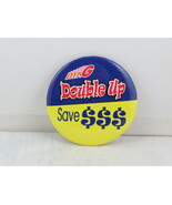 Vintage Gas Station Pin - Mr G Double Up - Celluloid Pin - $20.42 CAD