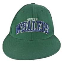 Mitchell &amp; Ness Hartford Whalers Baseball Hat Fitted 7 1/2 Stitched Wool - $37.22