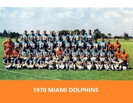 1970 MIAMI DOLPHINS 8X10 TEAM PHOTO PICTURE NFL FOOTBALL COLOR - £3.95 GBP