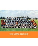 1970 MIAMI DOLPHINS 8X10 TEAM PHOTO PICTURE NFL FOOTBALL COLOR - £3.94 GBP