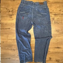 Vintage FUBU Jeans Mens 40x34 Retro Y2K Baggy Streetwear Cargo Wide Leg ... - $54.90