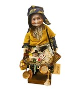Filis Coit Signed Art Doll Vtg Colorado Artist Figure RARE Mrs Weebly Pe... - £155.67 GBP