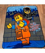 Lego Movie blanket throw Emmett police good bad cop Ground Breaker micro... - $536.05 MXN