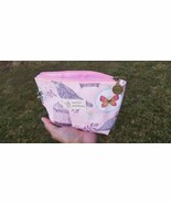 BUTTERFLY BAG, FLORAL Makeup Bag, Cosmetic Zip Bag, Toiletry Bag Women, ... - €12,92 EUR
