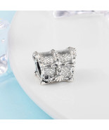 925 Sterling Silver Chest of Treasure Charm Bead For European Bracelet - $25.60 CAD