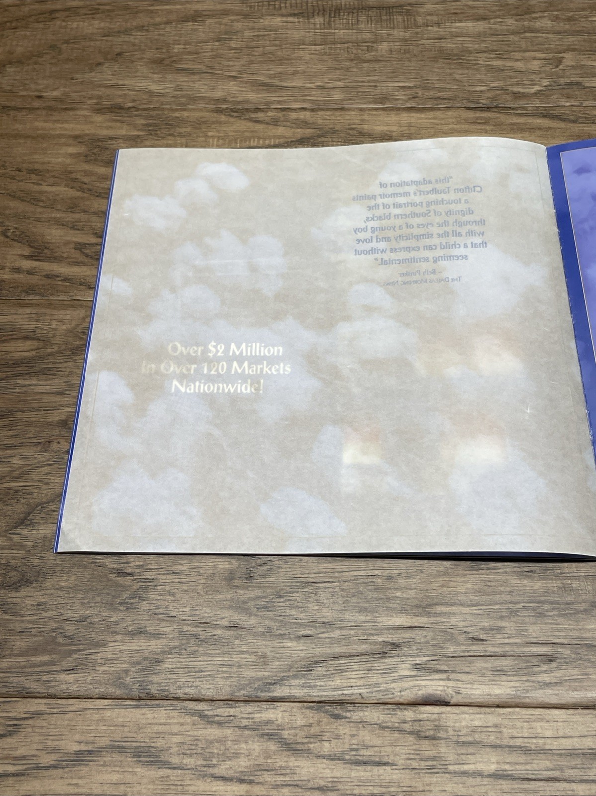Once Upon a Time When We Were Colored Press Kit Sheet Video Store Promo KG JD Item image 15
