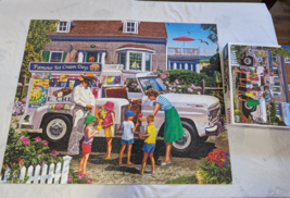 White Mountain Jigsaw Puzzle Ice Cream Truck 1000 Pcs 2018 - $9.95