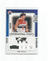 Deni Avdija (Israel) 2021-22 Panini Contenders International Ticket Insert #19 - £3.87 GBP