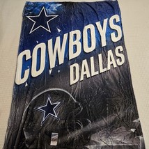 Licensed NFL Dallas Cowboys Plush Throw Blanket 50’ X 40’ New - $409.24 MXN
