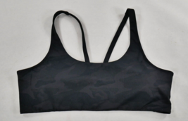 Vuori  Black Camo Yosemite Sports Bra Strappy Back Padding Women’s X Large - £31.31 GBP