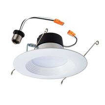 Halo LT 65-Watt Equivalent White Dimmable LED Recessed Retrofit Downlight (Fits  - $25.00
