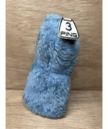 Vintage PING Karsten Light Blue Plush Barrel Fuzzy Golf Head Cover Waverley - $563.33 MXN