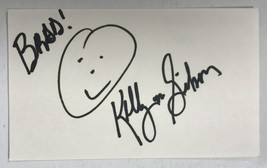 Kelly Gibson Signed Autographed 3x5 Index Card - Golf Great - £11.79 GBP