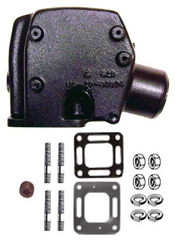 Riser Exhaust for Mercruiser V6 V8 with 3 Inch Exhaust 1983-1986 98504A3 - $254.95