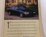 1996 Toyota Corolla Car Vintage Print Ad Advertisement pa19 - £5.53 GBP