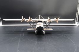 Vintage Metal Tin Airplane Martin M-130 Seaplane Rare HTF Unique No Maker - $80.00