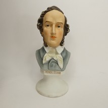 RARE Vintage Lefton China Mendelssohn Figurine 6.5&quot; Music Piano KW2321  AFKDP - £13.57 GBP