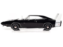 1969 Dodge Charger Daytona X9 Black with White Interior and Tail Stripe &quot;Americ - £96.97 GBP