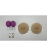 3 Piece Lot, Pierced Nipple Pasties, Nipple Pumps And Non Piercing Nippl... - $424.39 MXN