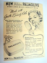 1953 Palmolive Soap Ad  New Milder Palmolive Pure and Mild-Really Mild - $7.99