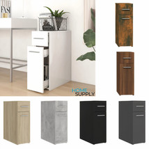 Modern Wooden Apothecary Office Storage Cabinet Unit With Drawer Pull Ou... - $56.91+