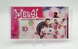 NEW Lionel Messi Banknote ~ Banknote + Postcard of Inter of Miami Blister sealed - $14.84