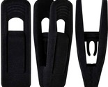 Black Velvet Hanger Clips (60-Pack), Strong Velvet Hangers Clips For Vel... - £39.95 GBP