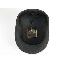 Men Fashion Classic Flannel Wool Ascot Ivy Hat Bruno Capelo Tyson TY108 Charcoal image 2