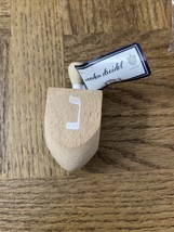 Wooden Dreidel Toy - $261.16 MXN