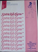 VTG 70s Stretch &amp; Sew Jeans Pattern #710 30-32-34-36-38-40-42-44-46 Flare Leg - £8.01 GBP