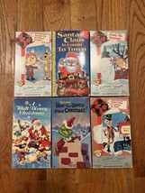 Vintage 80s 90s Christmas Kid Children VHS Tape Movie Lot Santa Frosty Grinch - $23.75