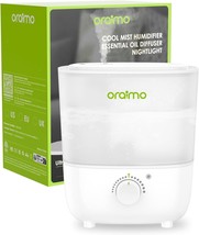 Humidifiers for Bedroom, Top Fill Cool Mist Humidifier, 26Db Quiet, Easy to Clea - £17.25 GBP