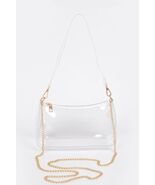 Transparent Shoulder Bag (Green) - $40.63 CAD