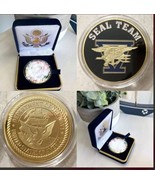 US Navy SEAL Team Five 5 Naval Special Warfare Command Presidential Gift... - €27,56 EUR