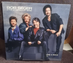 Bob Seger &amp; The Silver Bullet Band &#39;Like A Rock&#39; LP PT-12398 1986 - £7.01 GBP